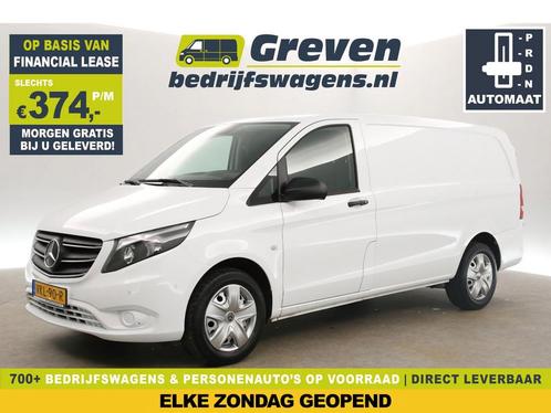 Mercedes-Benz Vito 114 CDI Lang AUT Airco Cruise Cam €374pm, Auto's, Bestelauto's, Automaat, Diesel, Wit, Mercedes-Benz, Verzenden