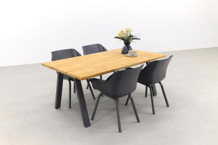 Hartman Sophie/Taste Ambassador 180x100 cm. tuinset - 5, Tuin en Terras, Tuinsets en Loungesets, Tuinset, Nieuw, Hout, Verzenden