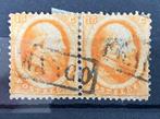 Nederland 1864 - Koning Willem III tweede emissie 15 cent, 8, Gestempeld