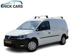 Volkswagen Caddy 2.0 TDI L2H1 BMT EURO6 4Motion Maxi, Auto's, Bestelauto's, Stof, Gebruikt, Volkswagen, Wit