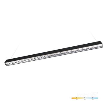 LED Lineair hangarmatuur | Kantoorlamp | Zwart | 120cm beschikbaar voor biedingen
