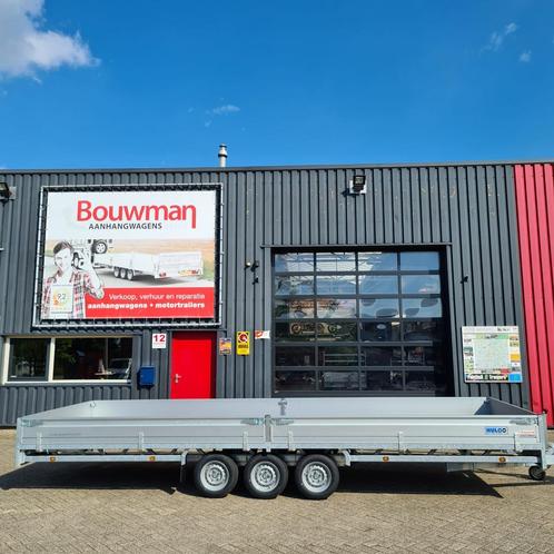 Hulco Medax 3 Plateauwagen 611x203 3500kg, Auto diversen, Aanhangers en Bagagewagens, Ophalen of Verzenden