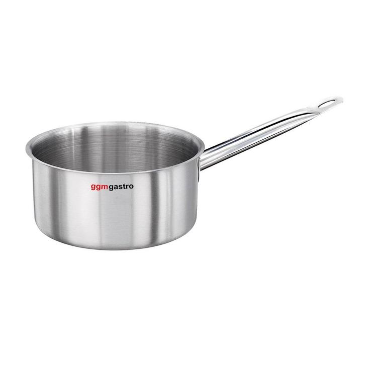 GGM Gastro | Steelpan - Ø 160mm - Hoogte 110mm - RVS | KK110, Zakelijke goederen, Horeca | Keukenapparatuur, RVS Meubilair, Verzenden