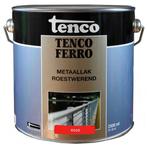 Tencoferro roestwerende metaallak 2,5 liter, 750 ml, rood,, Nieuw, Verzenden