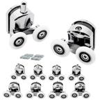 Ruhhy Douchecabine Wieltjes Set van 8 - Soepele en Veilig..., Huis en Inrichting, Ophalen of Verzenden, Nieuw