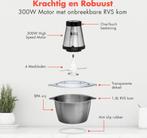 2dekans | KitchenBrothers Hakmolen - Food Chopper -, Witgoed en Apparatuur, Keukenmixers, Ophalen of Verzenden, Zo goed als nieuw