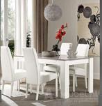 Marknesse Eettafel 190cm - MAGAZIJN OPRUIMING - Wit - mag..., Huis en Inrichting, Nieuw