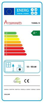 Magazijn Uitverkoop Houtkachel Tunnel 75 Van €2349,- Voor, Nieuw