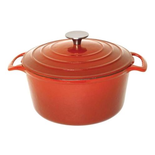 Ronde Braadpan Oranje 4ltr | Ø23,5cm, Zakelijke goederen, Horeca | Overige, Verzenden
