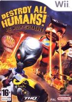 Destroy All Humans! Big Willy Unleashed (Wii Games), Spelcomputers en Games, Games | Nintendo Wii, Ophalen of Verzenden, Zo goed als nieuw
