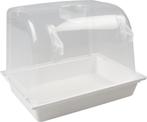 Vogelbadje - badhuis - Plastic badhuisje XL - 24x17x18cm, Ophalen of Verzenden, Nieuw, Kooi-accessoires