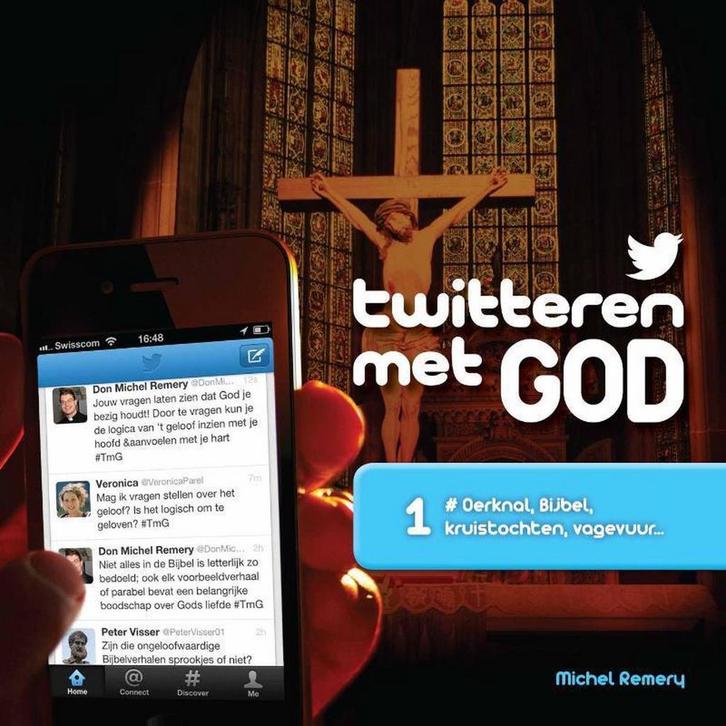 Twitteren met God 1 oerknal, bijbel, kruistochten, vagevuur, Boeken, Godsdienst en Theologie, Zo goed als nieuw, Verzenden