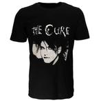 The Cure Robert Smith Portret T-Shirt - Officiële, Kleding | Heren, T-shirts, Verzenden, Nieuw