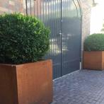 Cortenstaal plantenbak of bloembak, ook voor maatwerk, Tuin en Terras, Bloembakken en Plantenbakken, Verzenden, Vierkant, Nieuw
