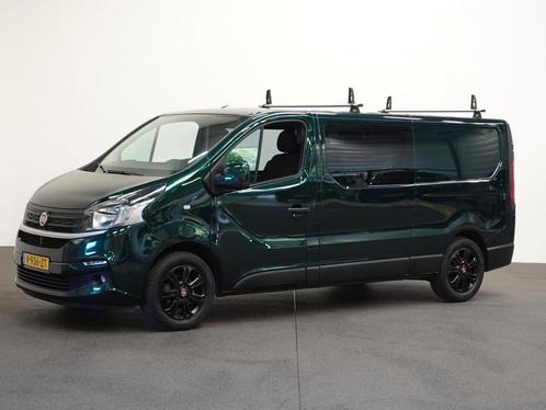 Fiat Talento 1.6 MJ EcoJet L2H1 Dubbele Cabine Basis, Auto's, Bestelauto's, Lease, Handgeschakeld, Groen, Financial lease, Stof