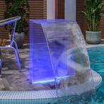 vidaXL Zwembadfontein met RGB LEDs 51 cm acryl, Tuin en Terras, Waterpartijen en Fonteinen, Verzenden, Nieuw