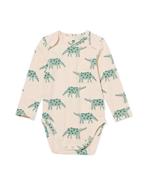 HEMA Romper met stretch draak gebroken wit, Verzenden, Nieuw