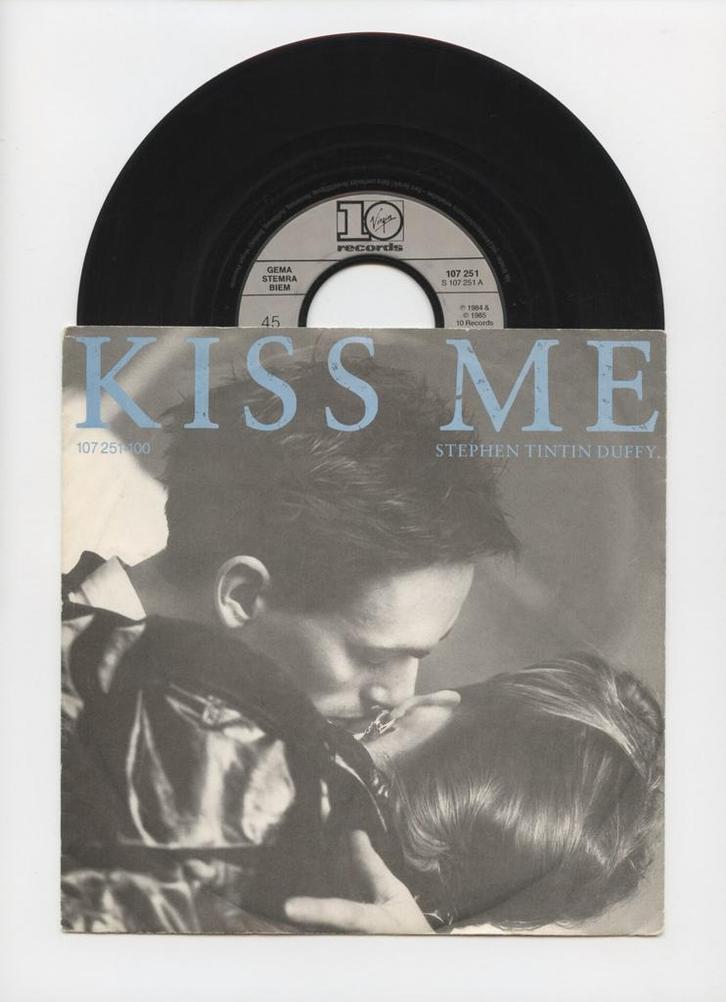 Stephen Tintin Duffy – Kiss Me / In This Twilight (1-7..., Cd's en Dvd's, Vinyl Singles, Verzenden