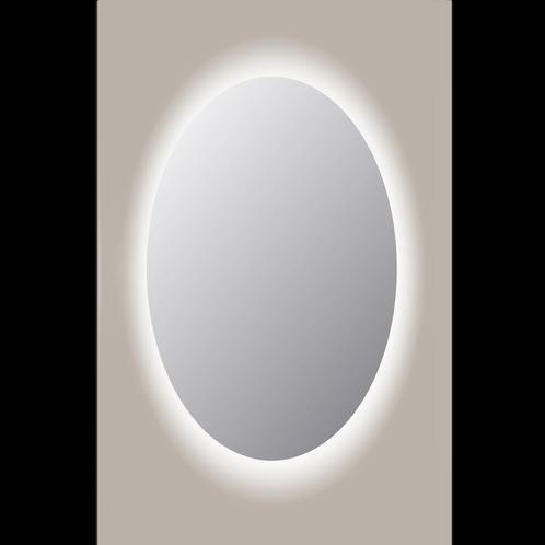 Spiegel Ovaal Sanicare Q-Mirrors 120x80 cm PP Geslepen LED, Doe-het-zelf en Verbouw, Sanitair, Bad, Nieuw, Ophalen of Verzenden