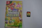 New Super Mario Bros U - Deluxe (SWITCH HOL), Zo goed als nieuw, Verzenden