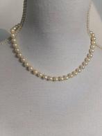 Zilver, Akoya-parels - Halsketting - JKa Art Deco, Antiek en Kunst