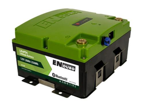 Enduro Lithium LiFePO4 Accu LI1220BT 20Ah met Lader, Caravans en Kamperen, Kampeeraccessoires, Nieuw