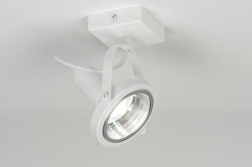 Rietveld Spots - Wit - Metaal, Huis en Inrichting, Lampen | Hanglampen, Verzenden