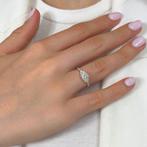 Ring - 18 karaat Witgoud - 1.30ct. tw. Diamant (Natuurlijk), Sieraden, Tassen en Uiterlijk, Ringen, Nieuw