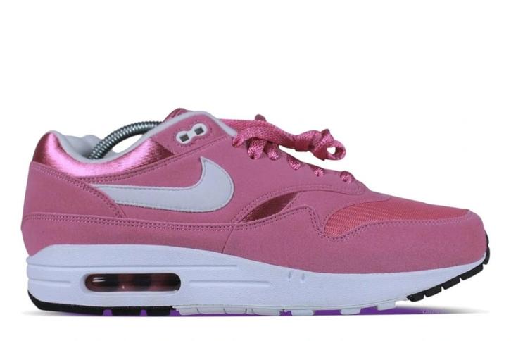 Nike Air Max 1 By You Pink • 43, Kleding | Heren, Schoenen, Sneakers of Gympen, Ophalen of Verzenden