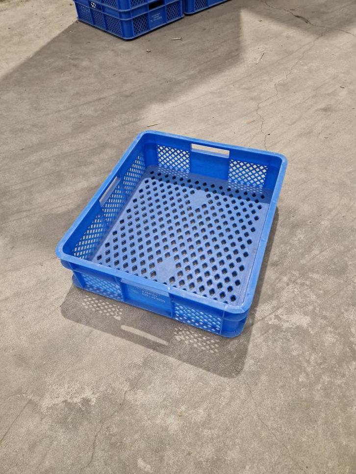 Stapelbak 40x35x11 Geperforeerd HDPE, gebruikt, Zakelijke goederen, Horeca | Overige, Ophalen of Verzenden