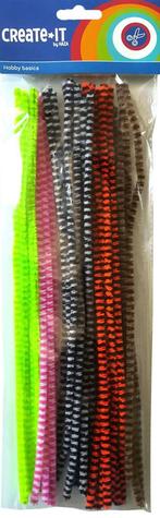 Chenille Dieren Mix 50st, Hobby en Vrije tijd, Verzenden, Nieuw