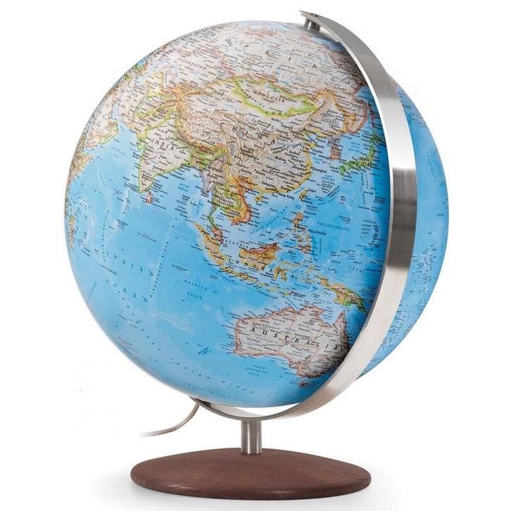National Geographic Wereldbol Fusion 3001 Klassiek 30cm, Huis en Inrichting, Woonaccessoires | Wereldbollen, Nieuw, Verlicht, Verzenden