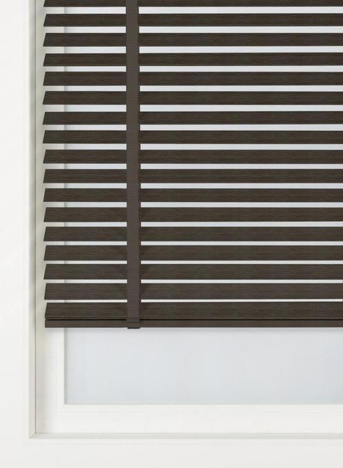 HEMA Jaloezie hout bamboe 50mm donkerbruin, Huis en Inrichting, Woonaccessoires | Overige, Nieuw, Verzenden