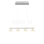 Hell Mona Hanglamp LED, nikkel - 77 cm (Hanglampen), Verzenden, Nieuw