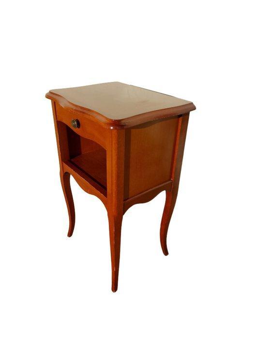 Nachtkastje - Hout - met lade en opbergvak, Antiek en Kunst, Curiosa en Brocante