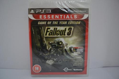Fallout 3 - Game of the Year Edition - Essentials - SEALED, Spelcomputers en Games, Games | Sony PlayStation 3, Zo goed als nieuw