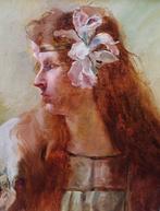 Gustave Fayet (1865-1925), Toegeschreven aan - Ritratto di, Antiek en Kunst