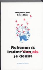 Rekenen Is Leuker Dan/Als Je Denkt 9789035134331, Boeken, Gelezen, Edouard De Moor, E. de Moor, Verzenden