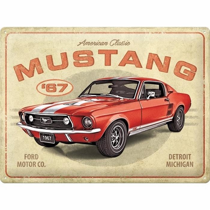 Ford Mustang reclamebord, Verzamelen, Merken en Reclamevoorwerpen, Nieuw, Ophalen of Verzenden