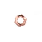 Spruitstuk moeren koper M8 10 stuks (Restauratie materialen), Verzenden, Nieuw