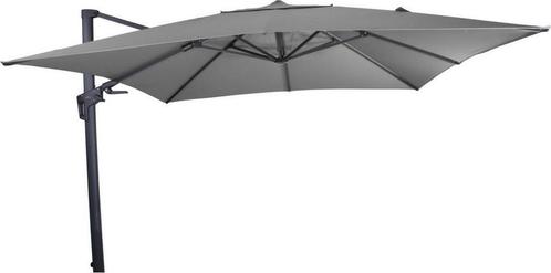 Zweefparasol VirgoFlex Grijs 300x300cm inclusief zware, Tuin en Terras, Parasols, Ophalen of Verzenden