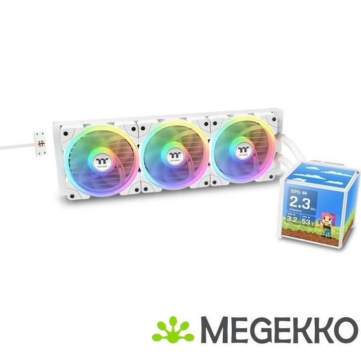 Thermaltake MINECUBE 360 Ultra AIO ARGB Sync wit, Computers en Software, Computerkoelers, Nieuw, Verzenden