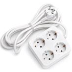 Stekkerdoos - Verlengsnoer - Aigi Urvan - 3680W - 4, Doe-het-zelf en Verbouw, Elektra en Kabels, Ophalen of Verzenden, Nieuw
