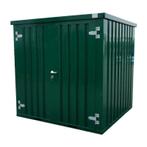 nieuwe container / korting / 4 meter / groen / mooi / ral