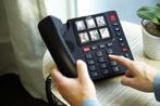 Huistelefoon senioren - Senioren telefoon - Vaste lijn - Zwa, Verzenden, Zo goed als nieuw