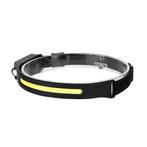 Oplaadbare LED hoofdlamp - 3W COB + 1W LED - Koud wit, Ophalen of Verzenden, Nieuw