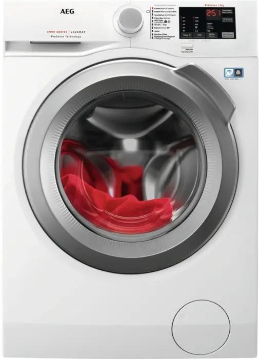 AEG L6FBI86S - Wasmachine - 8 kg - 1600 tpm - ProSense -, Witgoed en Apparatuur, Wasmachines, Voorlader, 85 tot 90 cm, Ophalen of Verzenden