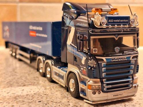 Tekno 1:50 - Model vrachtwagen - SCANIA R420 - trekker met, Hobby en Vrije tijd, Modelauto's | 1:5 tot 1:12