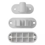 ProPlus Deurvanger met flexibele klem - Grijs - 2-delig -..., Doe-het-zelf en Verbouw, Hang- en Sluitwerk, Ophalen of Verzenden