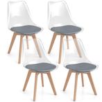 LIVSK Transparante Eetkamerstoelen - Modern Design - Massief, Verzenden, Nieuw